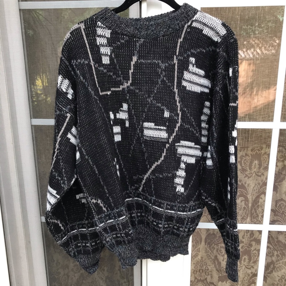cozy black sweater